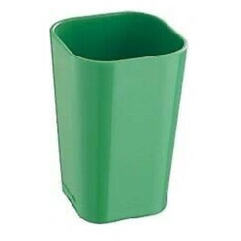 PORTASPAZZOLINO BAGNO SPAZZOLINO IN ACRILICO VERDE SET 5 PEZZI - CAPALDO