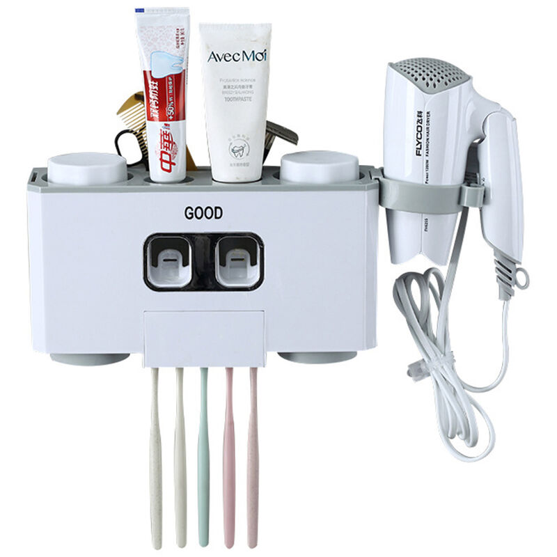 Sterilizzatore UV Per Spazzolini - Da Parete, Ricaricabile USB, Per 5 Spazzolini, Con Display - Foto 5