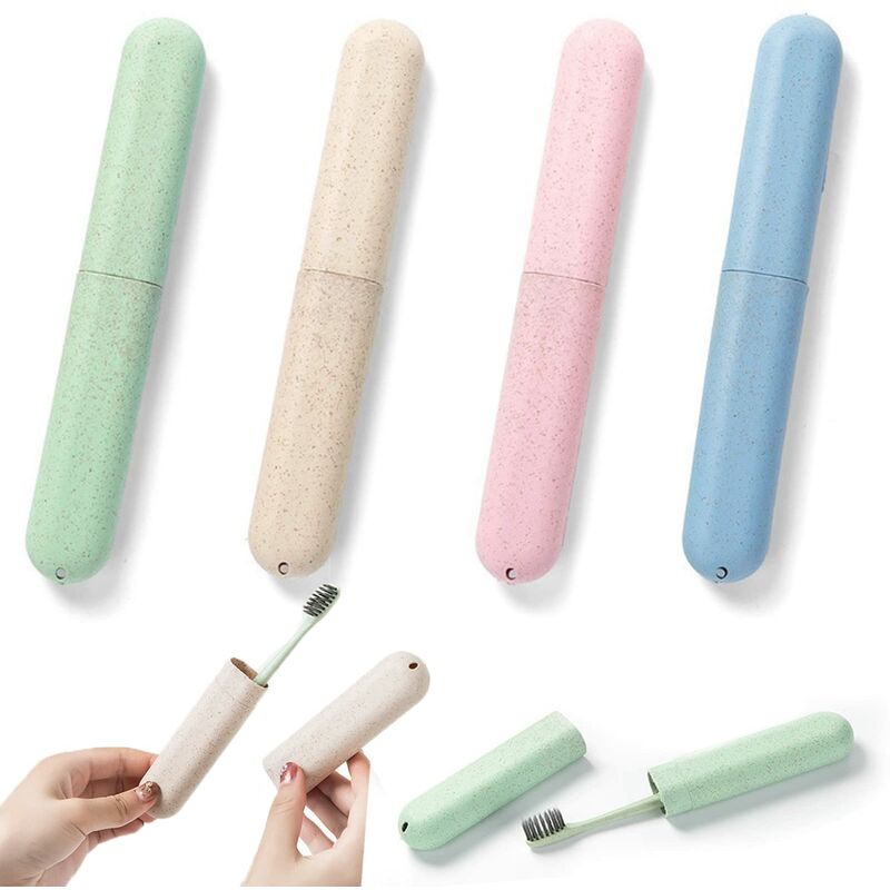 Portaspazzolino da viaggio, 4 pezzi, porta