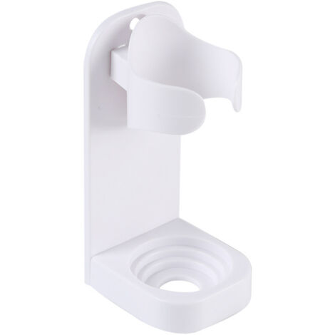 Portaspazzolino elettrico, set di 4 portaspazzolino elettrico, supporto da parete adesivo forte per spazzolino elettrico, organizer per spazzolino da bagno, bianco