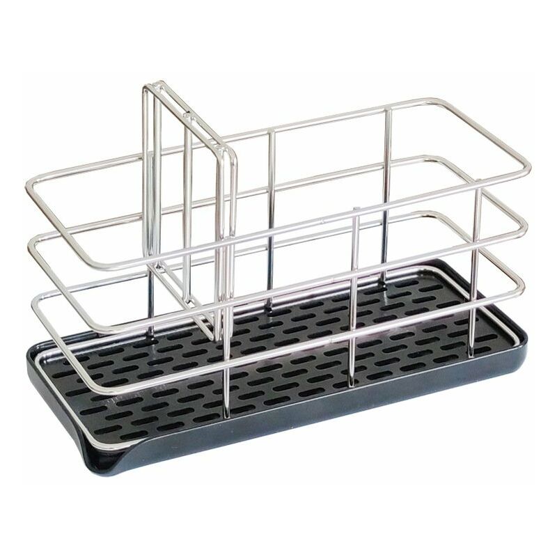 6 Portaspugne In Acciaio Inox 304 - Ganci Autoadesivi Per Lavello, Senza Foratura - Cucina E Bagno