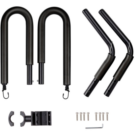 Portatablas de surf para bicicleta, compatibles con tablas cortas, tablas largas y tablas de paddle surf.