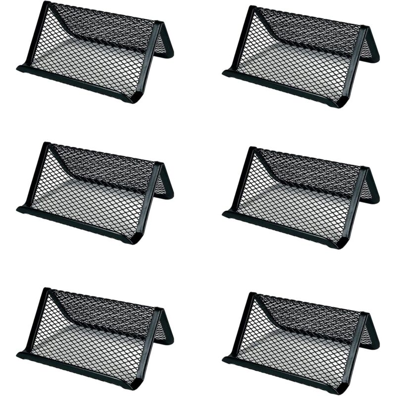 Portatarjetas de visita de malla Tarjetero de visita de malla negra Tarjetero de visita de malla metálica Tarjetero de visita de malla metálica para