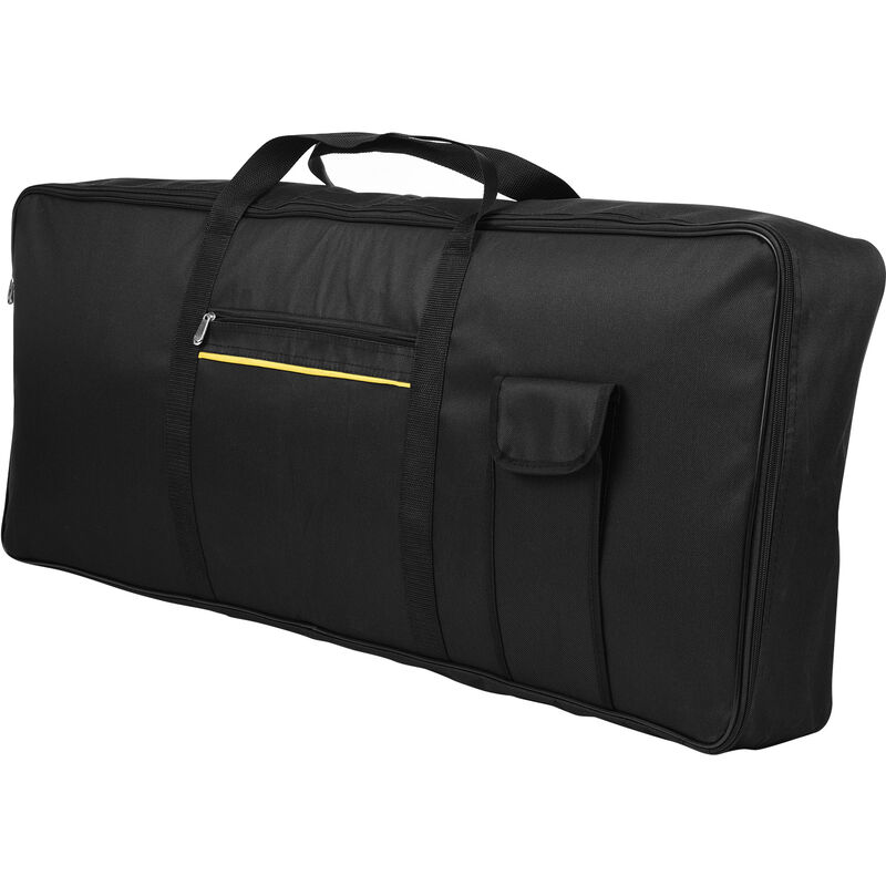 

Portatil de 76 teclas, teclado de piano electronico, bolsa de transporte, estuche de almacenamiento, funda 420D, tela, Negro, 76 teclas