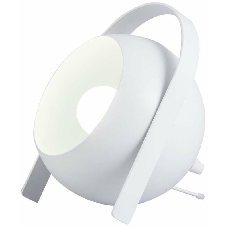 

Lámpara de mesa TreK en acabado blanco 19 cm(alto)15 cm(ancho)15 cm(largo)
