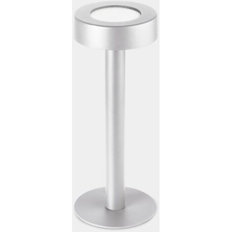 Portatile IP65 Orbit Rechargeable Big Hole Cover LED 1.5 Bianco caldo - 2700K TOUCH DIMMING Bianco 118lm