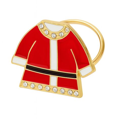 Portatovaglioli decorativo di Natale decorazione natalizia set da 4 pezzi -Guanto