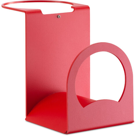 Portatubo per Fontane da Giardino in Ferro Antiruggine Belfer 42/PG Rosso