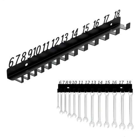 Portautensili da parete, contenitore per attrezzi da parete, porta cacciaviti con codice digitale, pannello portautensili da parete adatto a chiavi di varie dimensioni, mensola da parete per garage, f