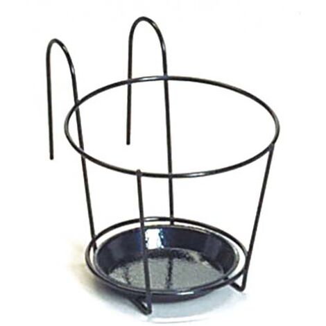 Portavaso singolo, con sottovaso, Ø 15 cm