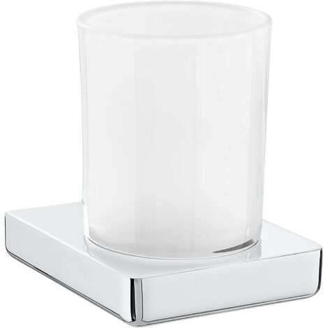 Portavaso y vaso de pared TEMPO - ROCA