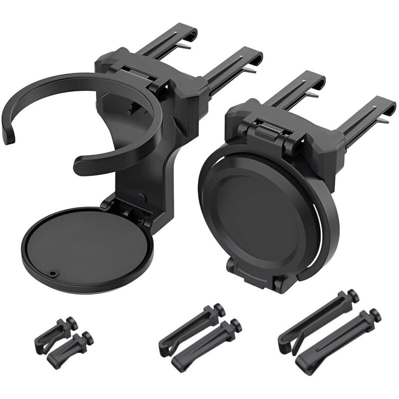 Portavasos para coche de 2 piezas, portavasos para ventilación de coche, soporte universal ajustable para ventilación de coche, soporte para latas de