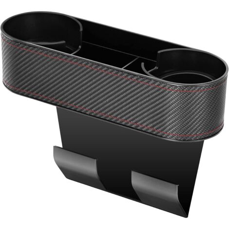 Portavasos para coche, portavasos universal para asiento de coche, relleno perforado, consola central, organizador