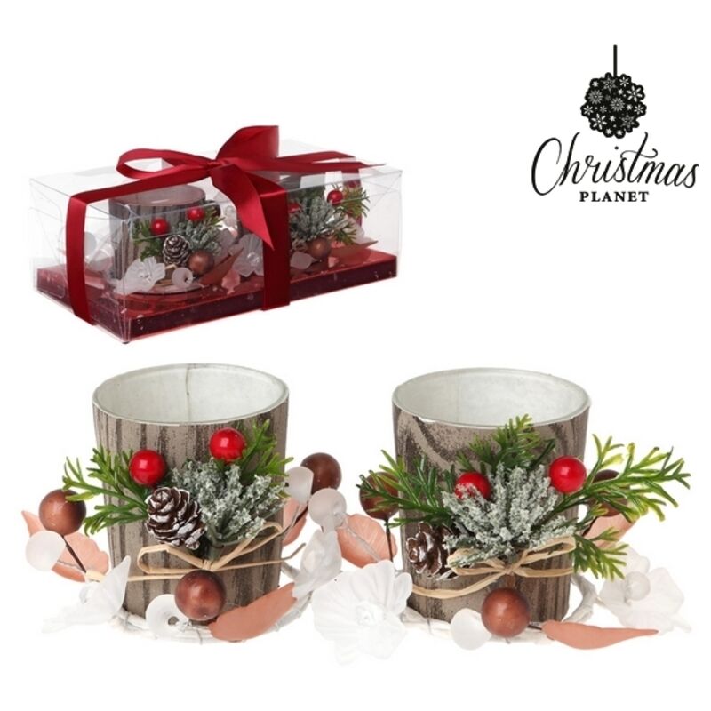 

Portavelas (2 pcs) Cristal