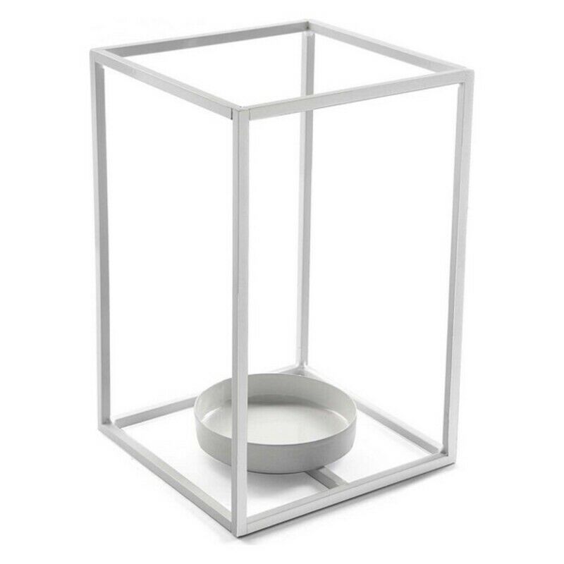 

Portavelas Blanco Metal (20 x 29,5 x 20 cm)