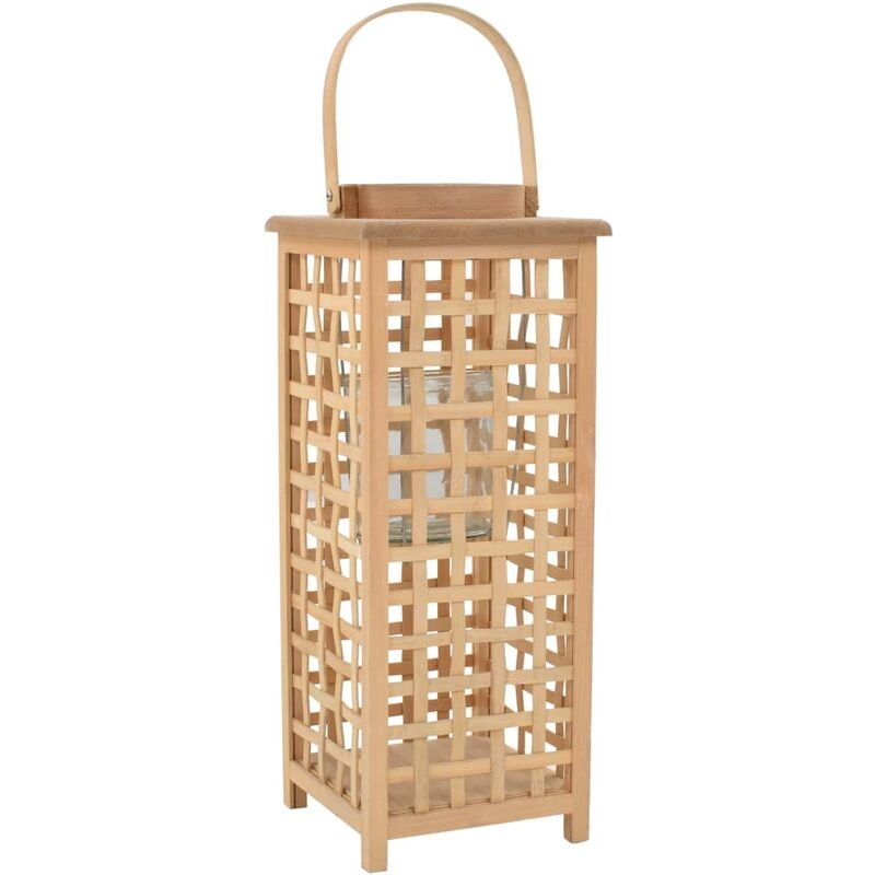

Happyshopping - Portavelas colgante bambu natural