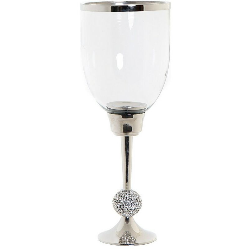 

Portavelas DKD Home Decor Acrílico Aluminio (16 x 16 x 44 cm)