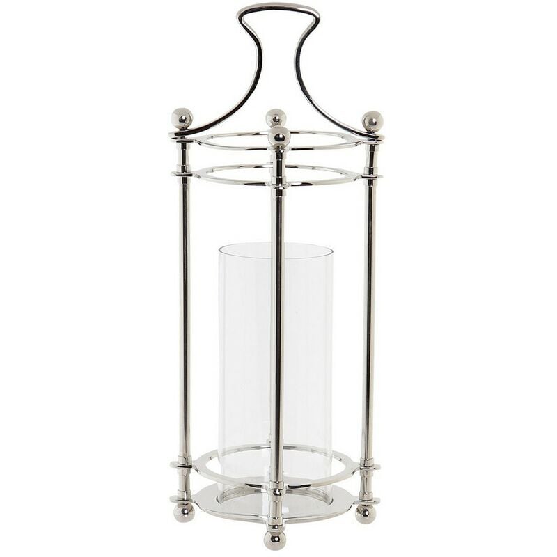 

Portavelas DKD Home Decor Aluminio Cristal (22 x 22 x 59 cm)