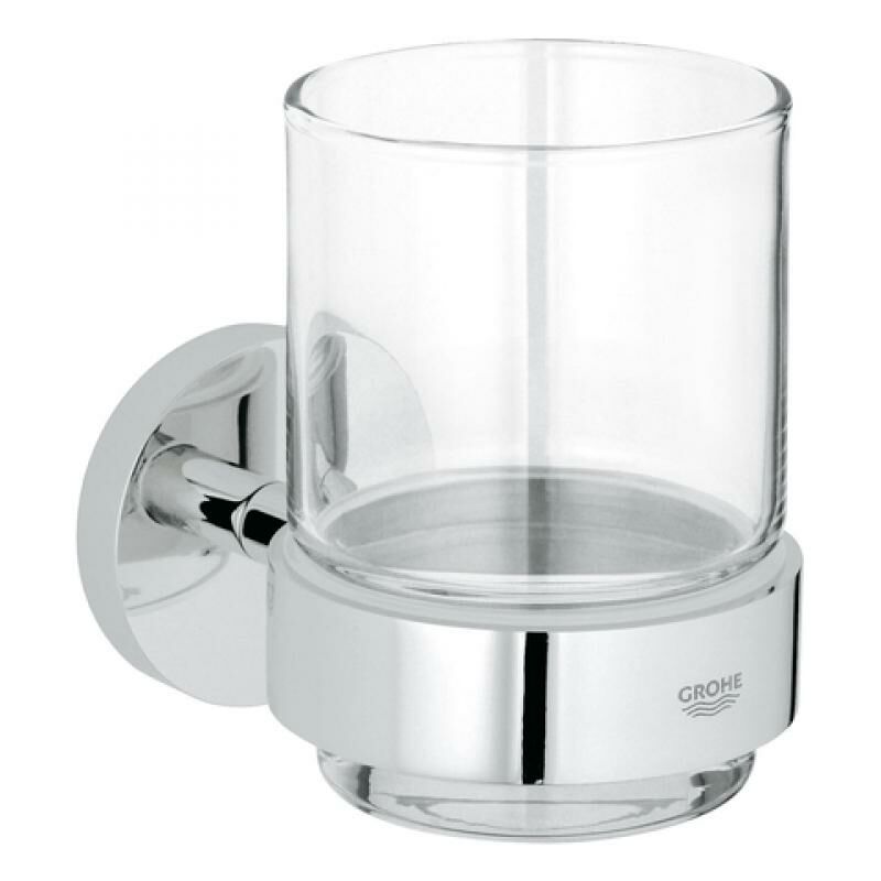 

Portavelas Essentials con cristal - 40447001 - Grohe