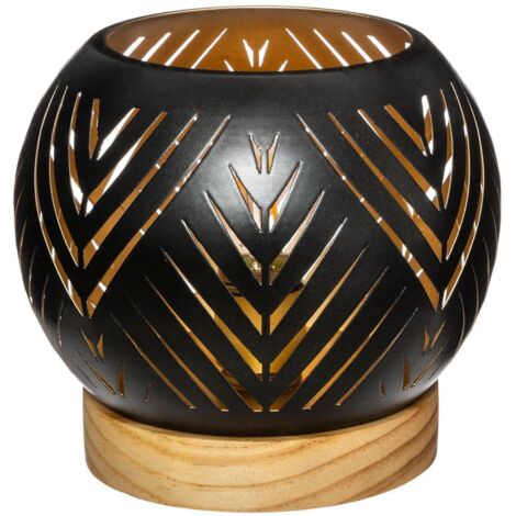 Portavelas Raja bola metálica LED D15cm - Atmosphera créateur d'intérieur