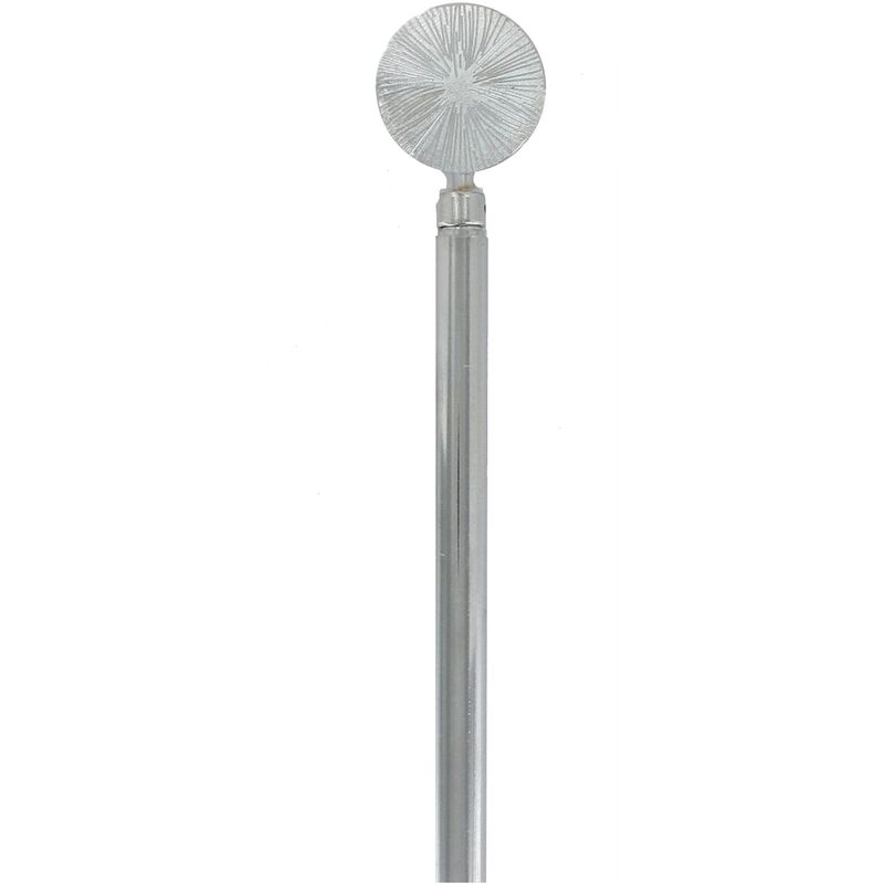 

Luance - Portavisillos Extensible Forja Terminal Rond Strie 60X80Cm - Cromo