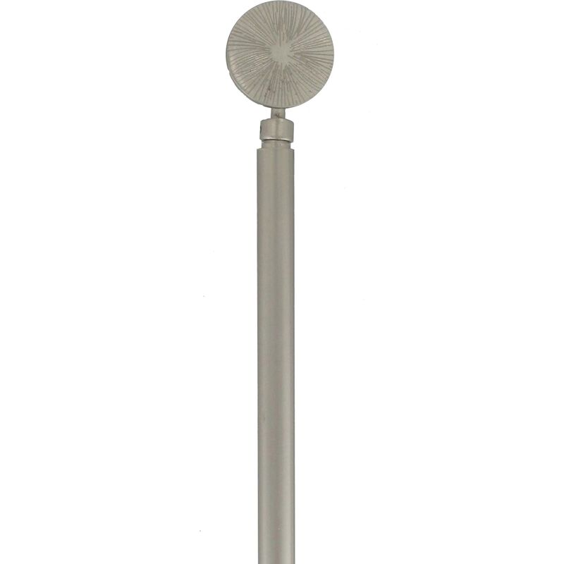 

Luance - Portavisillos Extensible Forja Terminal Rond Strie 60X80Cm - Plata