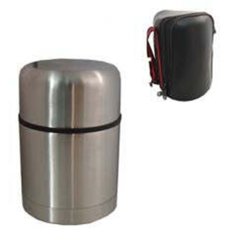 Portavivande Termico in Acciaio Inox 18/10 e ABS Con Custodia L 0,75 ILSA
