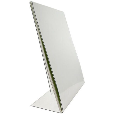 Porte affiche en PET incliné format A5