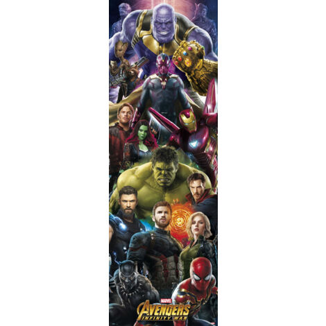 Porte-affiche marvel the avengers : infinity war