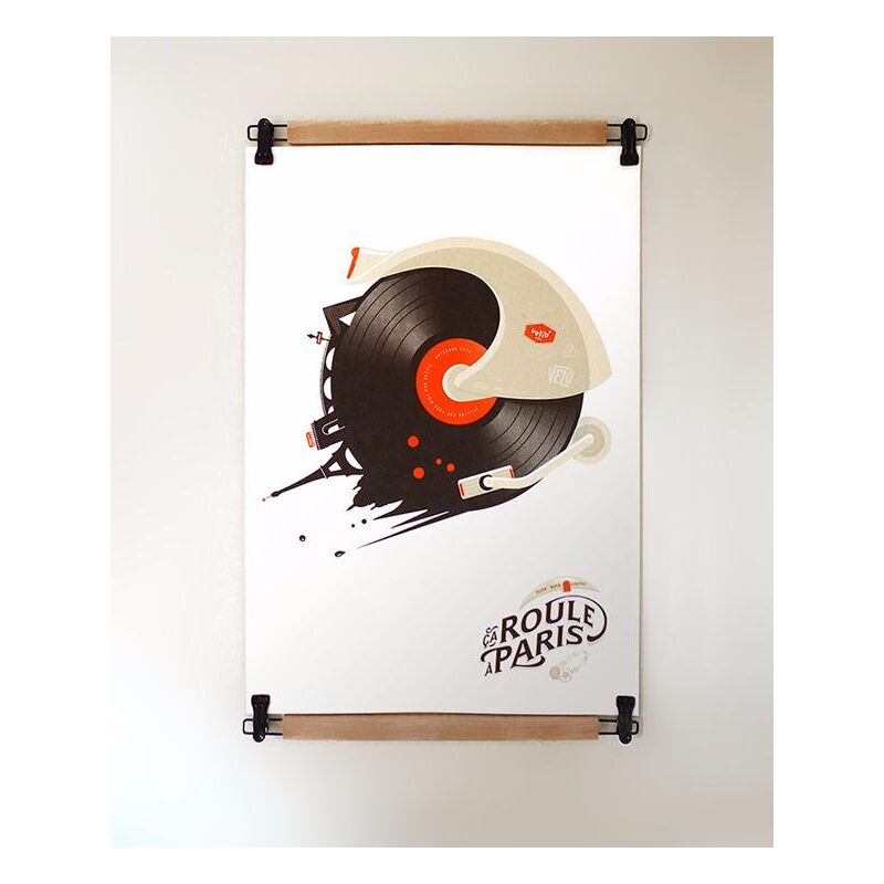 Artiteq - Porte Affiche Poster Pant - pince suspension de poster 90 cm
