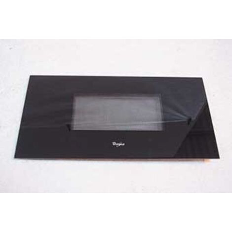 Porte assemblée inox pour Micro-ondes WHIRLPOOL 480120101496