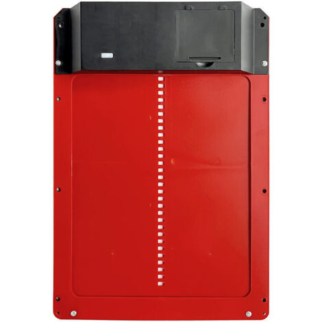 Porte automatique pour poulailler, porte en plastique léger, détection de lumière, ouverture différée le soir et le matin, Rouge