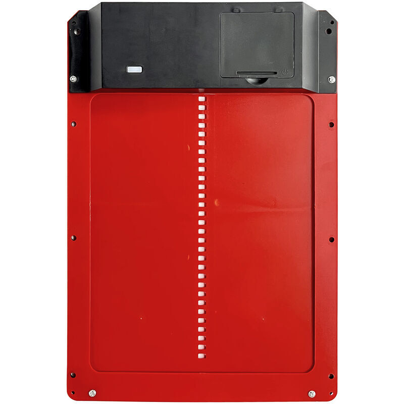 Porte automatique pour poulailler, porte en plastique léger, détection de lumière, ouverture différée le soir et le matin, Rouge