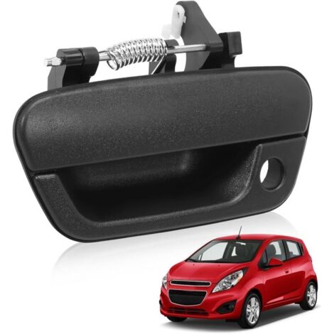 Porte Avant Gauche 95964943 pour Spark Poignée de Porte Extérieure Avant Gauche Noire