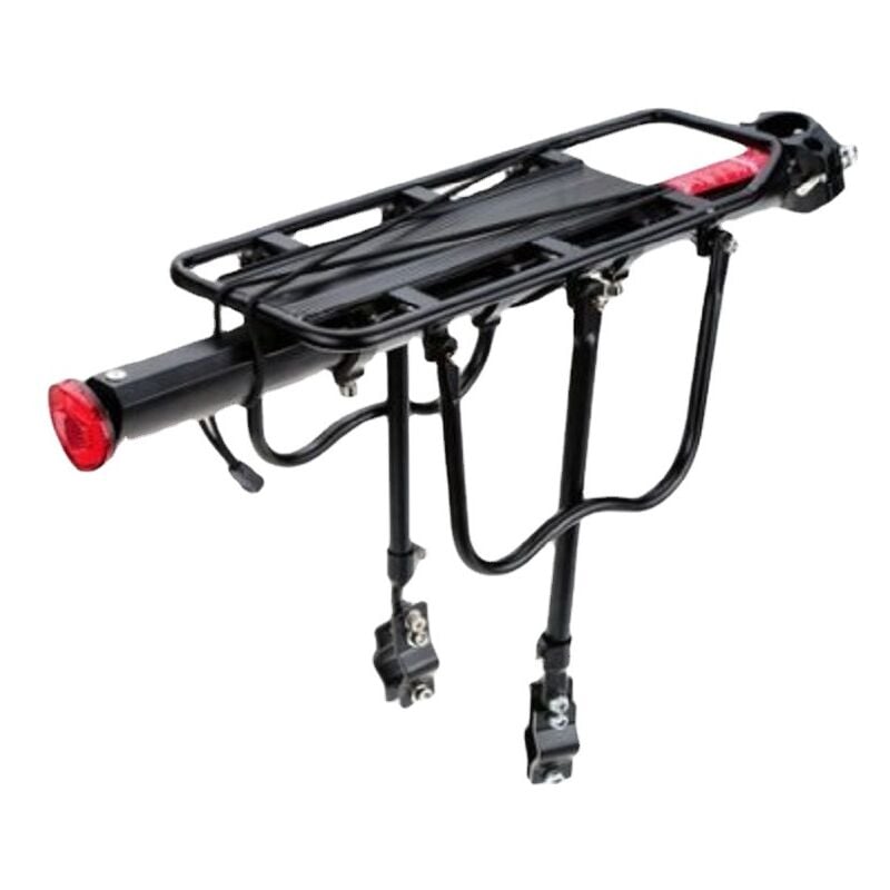 Shmshng - Porte Bagage Vélo Arrière Transporteur Porte-Bagages Universel en Aluminium Capacité de 50 kg Siège arrière