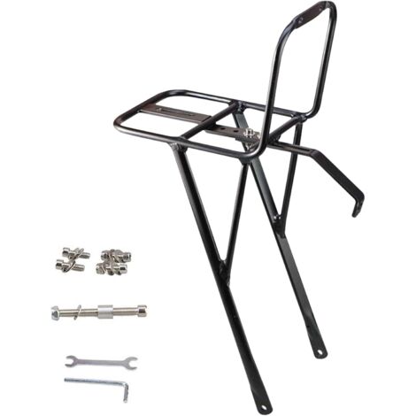 Porte-bagages avant de vélo - Support pour panier de