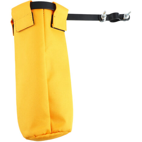 Porte-baguettes imperméable en toile Oxford jaune, grande capacité avec pince pour batterie, modèle WH03