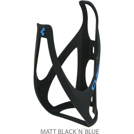Porte-bidon Cube HPP, noir et bleu mat