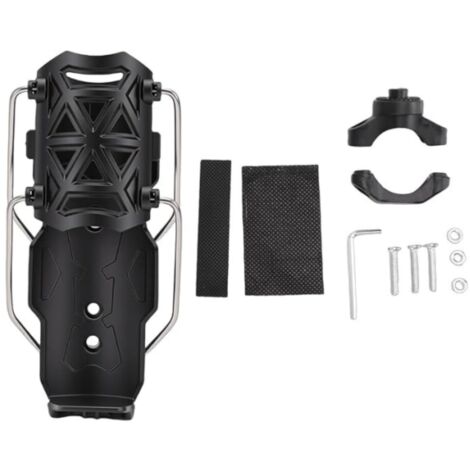 Porte-bidon de Vélo Adaptable, Support Universel de Gourde pour Vélos Motos Scooters, avec Renfort en ABS, étanche, Installation sans Outils