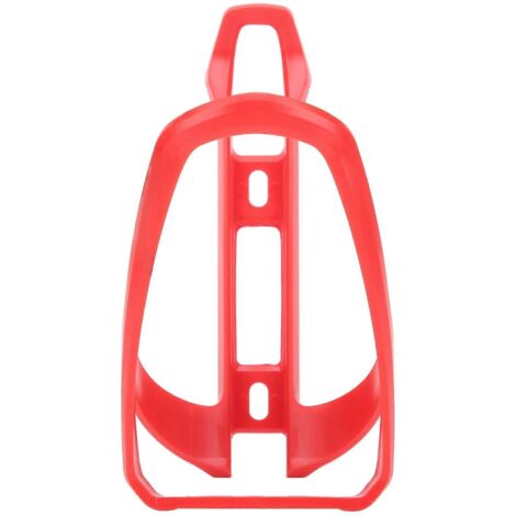 Porte-bidon de vélo en plastique léger pour VTT, rouge