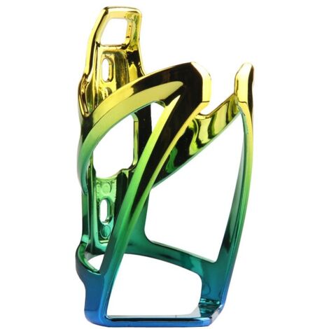 Porte-bidon léger avec vis pour vélo de route et VTT (jaune vif)