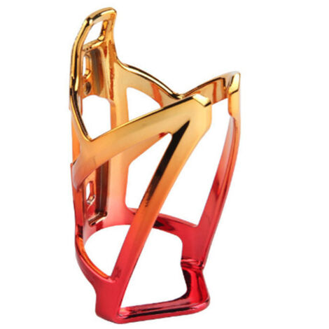 Porte-bidon léger avec vis pour vélo de route et VTT, rouge