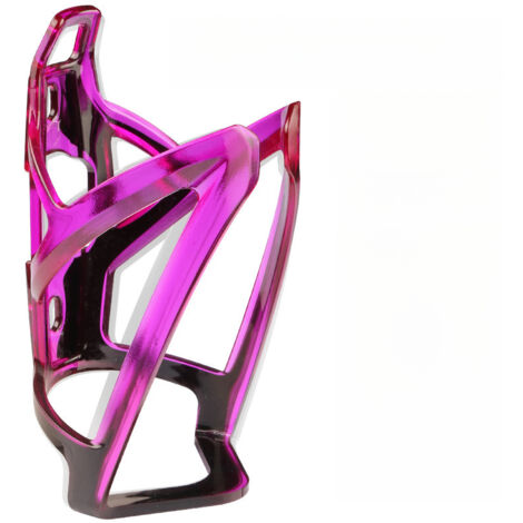 Porte-bidon pour vélo de route, couleur dégradée, support de bidon, porte-bidon ultraléger pour VTT, équipement de cyclisme, accessoires de vélo, noir et violet.