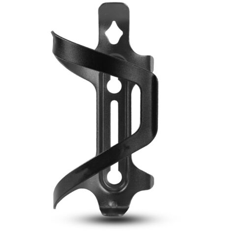Porte-bidon vélo en alliage d'aluminium léger et résistant, support gourde pour cyclisme noir