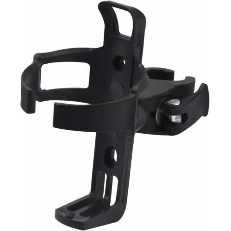 Porte Bidon Vélo, Porte Bidon d'eau de Vélo, Support Porte Bouteille Bidon pour Vélo pour Vélo, Vélo de Route, VTT, Vélos pour Enfants, 360 Degrés de Rotation,noir