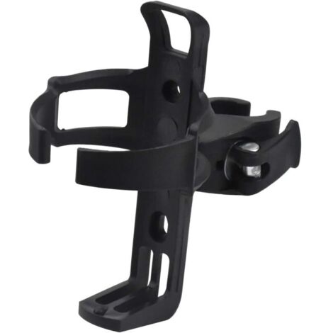 Porte Bidon Vélo, Porte Bidon d'eau de Vélo, Support Porte Bouteille Bidon pour Vélo pour Vélo, Vélo de Route, VTT, Vélos pour Enfants, 360 Degrés de Rotation,noir