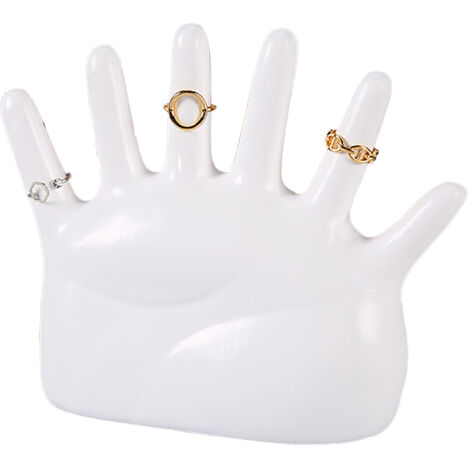 Porte-bijoux pour bracelets et montres - Support de présentation blanc résistant à la décoloration