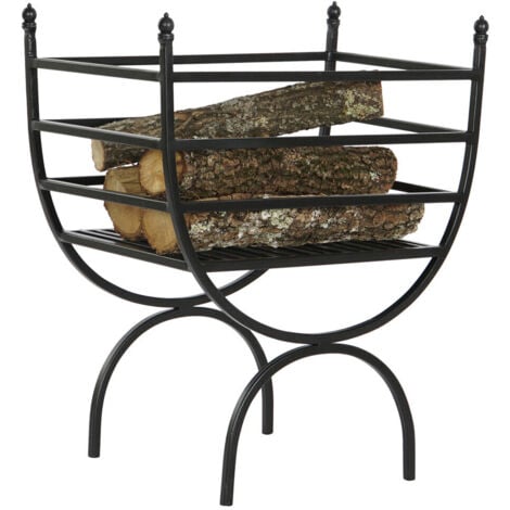 Porte Bñches Acier 48X30X57 Noir