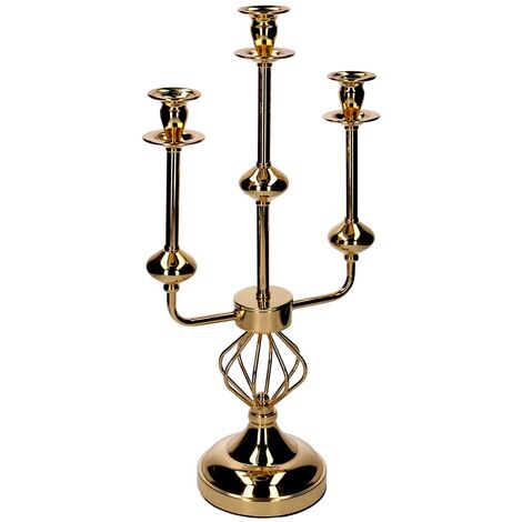 Bougie Chandelier Pailleté Bleu Nuit 98 G - Bougies de noël