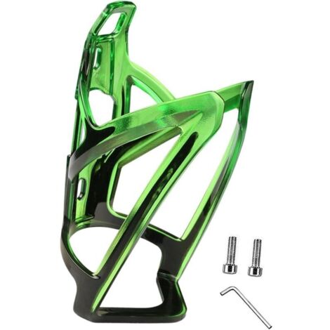 Porte-bouteille d'eau pour vélo, porte-gobelet d'eau, montage en rack, support durable, porte-bouteille léger pour vélo, vert